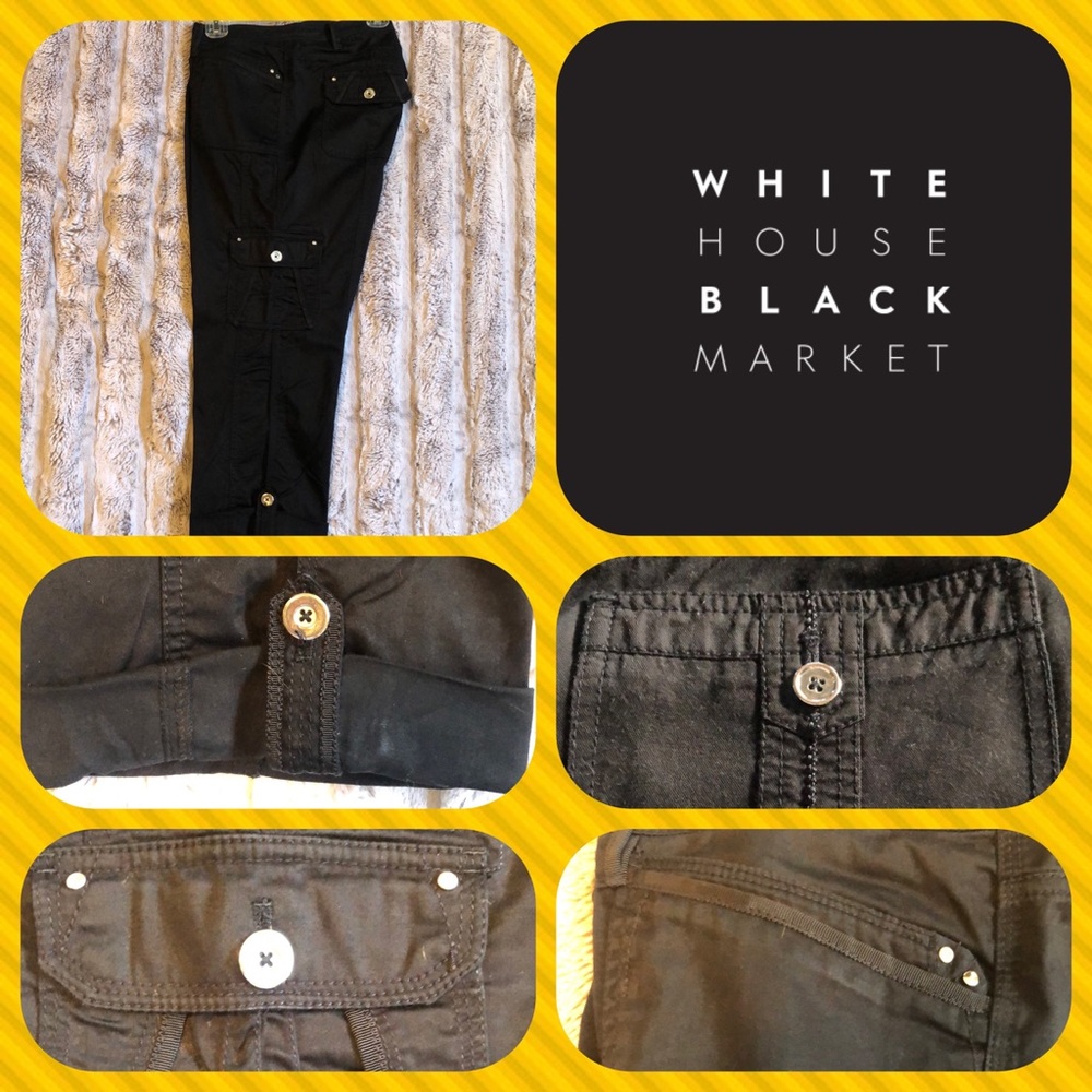 COPY - 🔲WHBM🔲 Black Capris